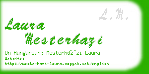 laura mesterhazi business card